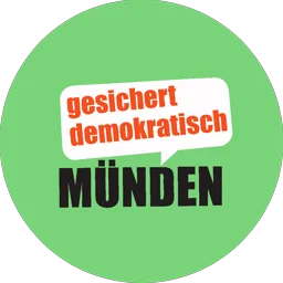 Gesichert Demokratisch Münden